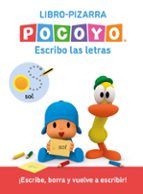 Escribo las letras (Libro-pizarra) (Pocoyó. Lectoescritura), de Animaj | portada del libro