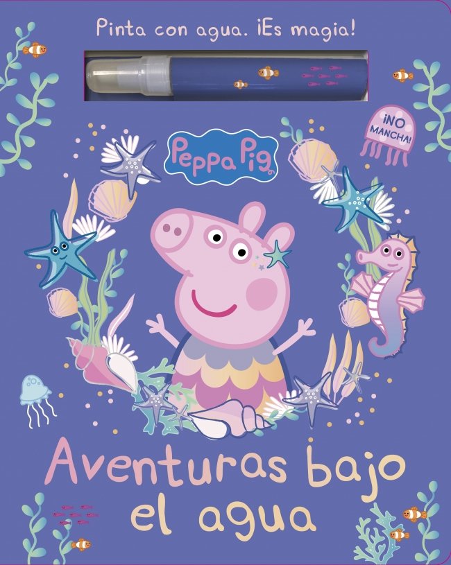 Aventuras bajo el agua (Peppa Pig. Actividades), de HASBRO | portada del libro