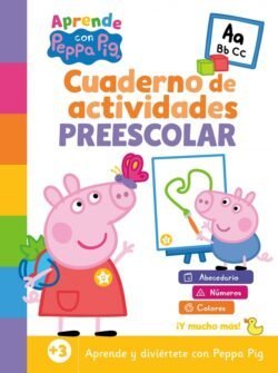 Cuaderno de actividades preescolar (Peppa Pig. Cuaderno de vacaciones), de HASBRO | portada del libro