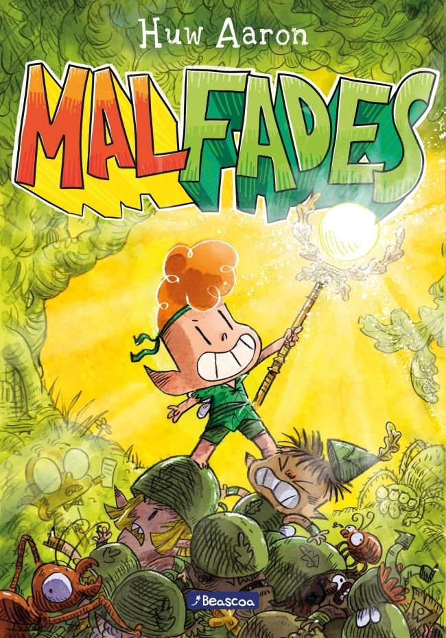 Malfades, de HUW AARON | portada del libro