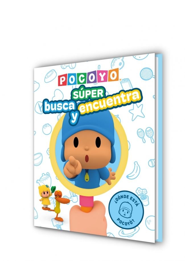 Súper busca y encuentra. ¿Dónde está Pocoyó? (Pocoyó. Actividades), de ANIMAJ | portada del libro