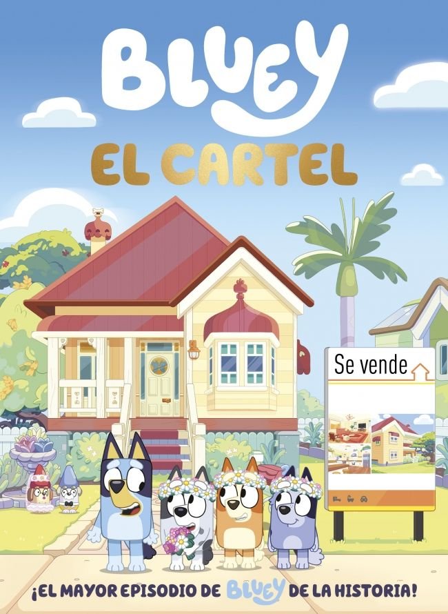 Bluey. El cartel (edición en español), de BLUEY | portada del libro
