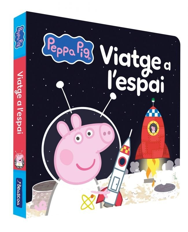Viatge a l'espai (Peppa Pig. Llibre de cartró), de HASBRO | portada del libro