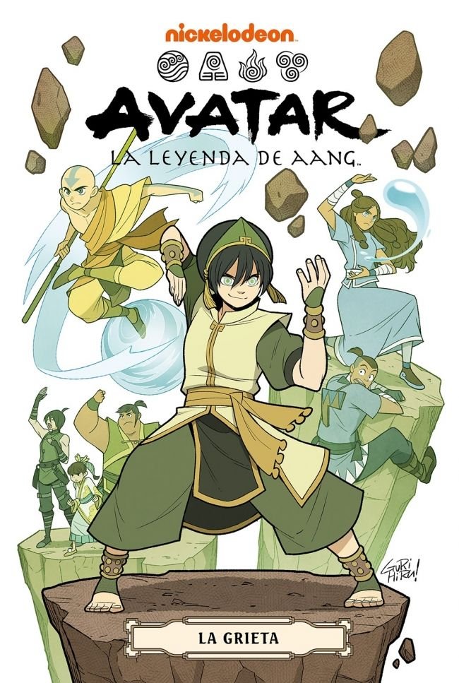 La leyenda de Aang. La grieta - Edición en español (AVATAR 3), de NICKELODEON | portada del libro