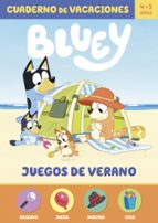 Juegos de verano (4-5 años) (Bluey. Cuaderno de vacaciones), de Bluey | portada del libro