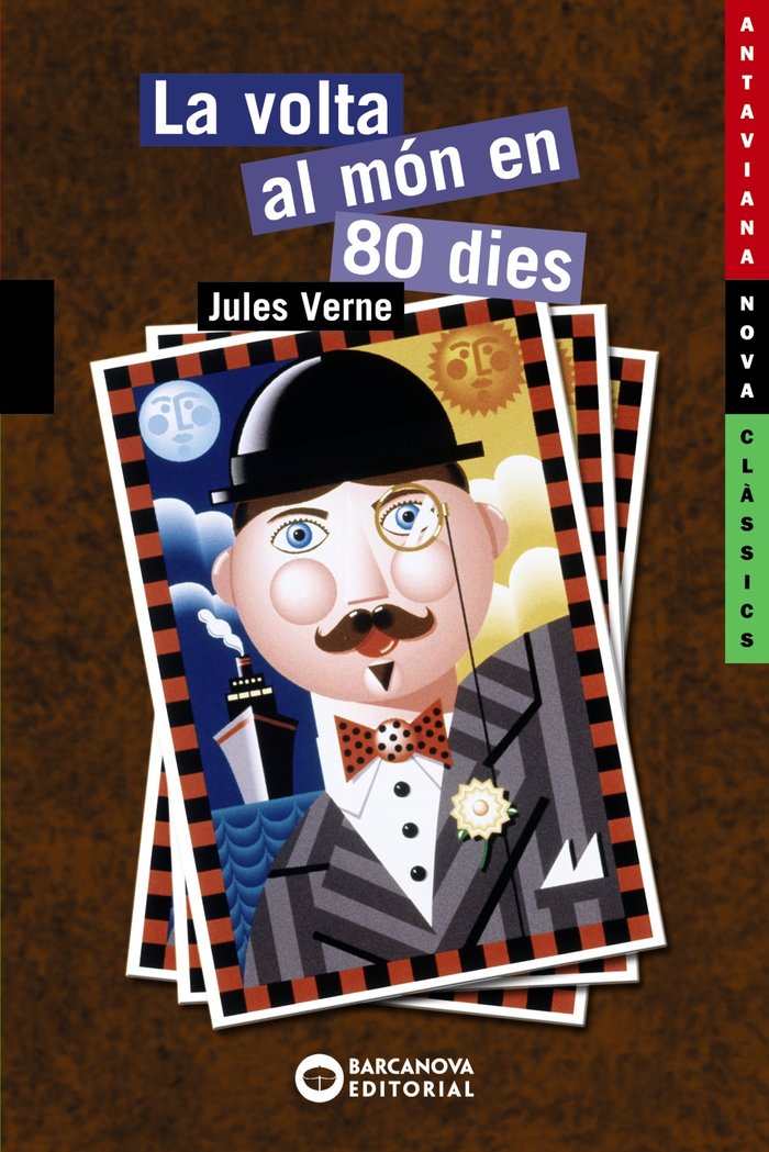 La volta al món en 80 dies, de Verne, Jules | portada del libro