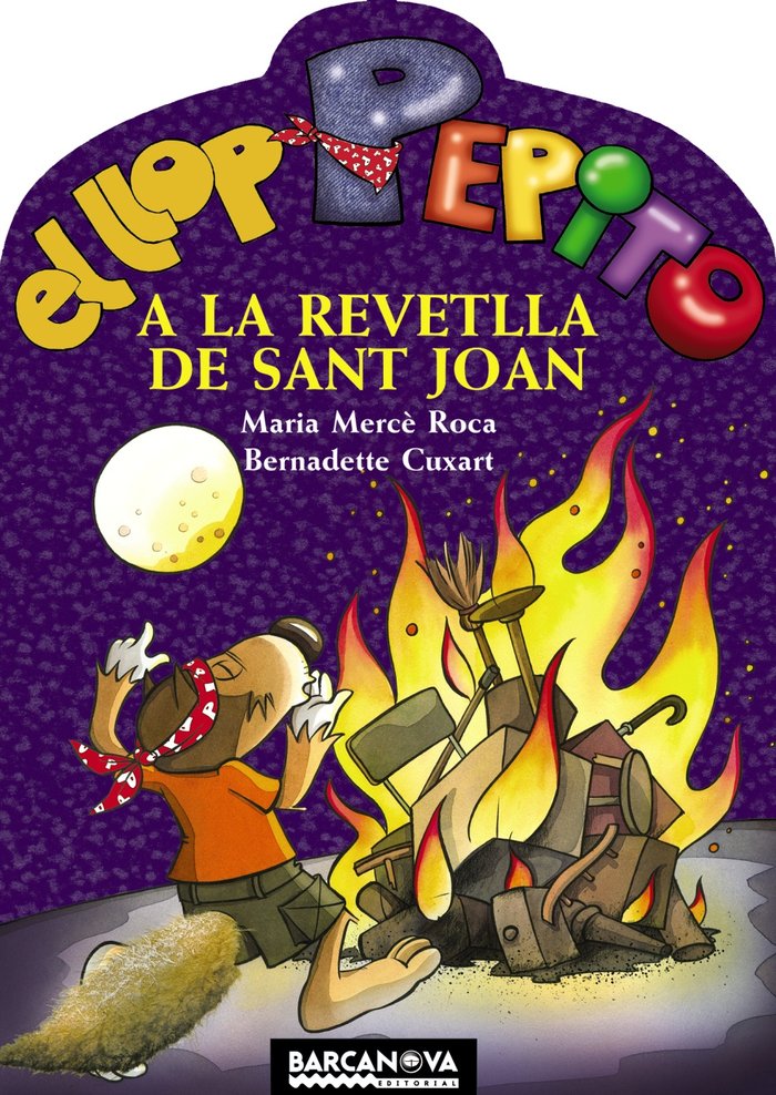 El llop Pepito a la revetlla de Sant Joan, de Roca, Maria Mercè | portada del libro