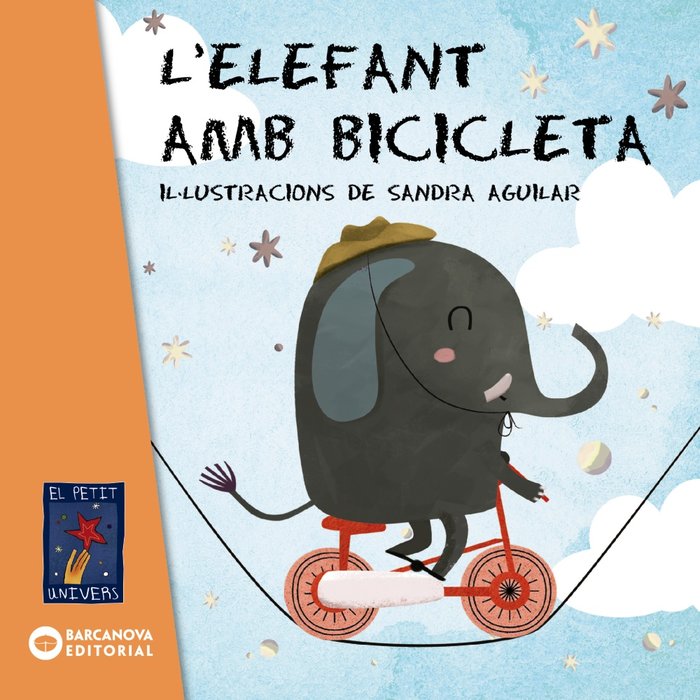 L'elefant amb bicicleta, de Editorial Barcanova | portada del libro