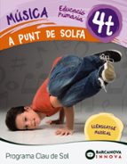 A punt de solfa 4. Clau de Sol, de Varios autores | portada del libro
