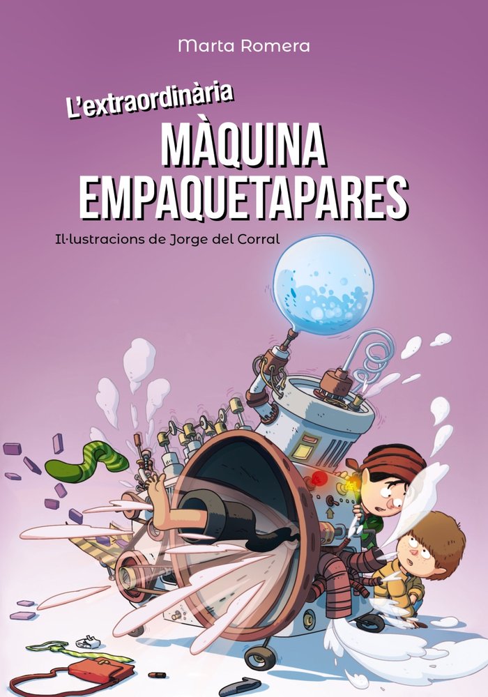 L'extraordinària màquina empaquetapares, de Romera, Marta | portada del libro