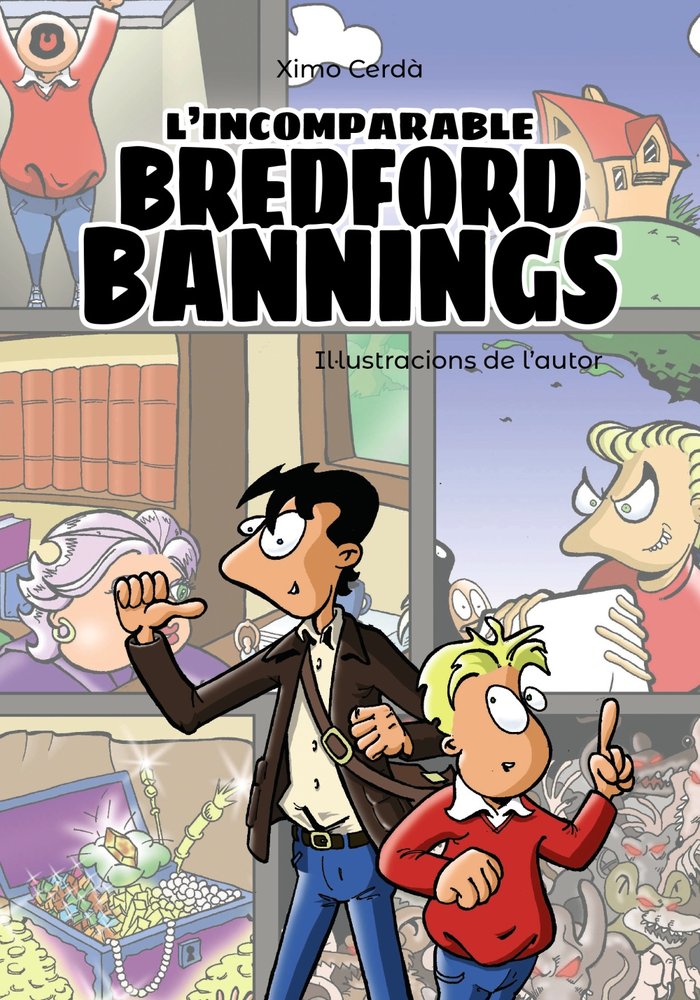 L'incomparable Bredford Bannings, de Cerdà, Ximo | portada del libro
