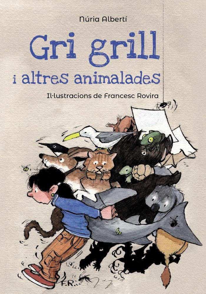 Gri grill i altres animalades, de Albertí, Núria | portada del libro