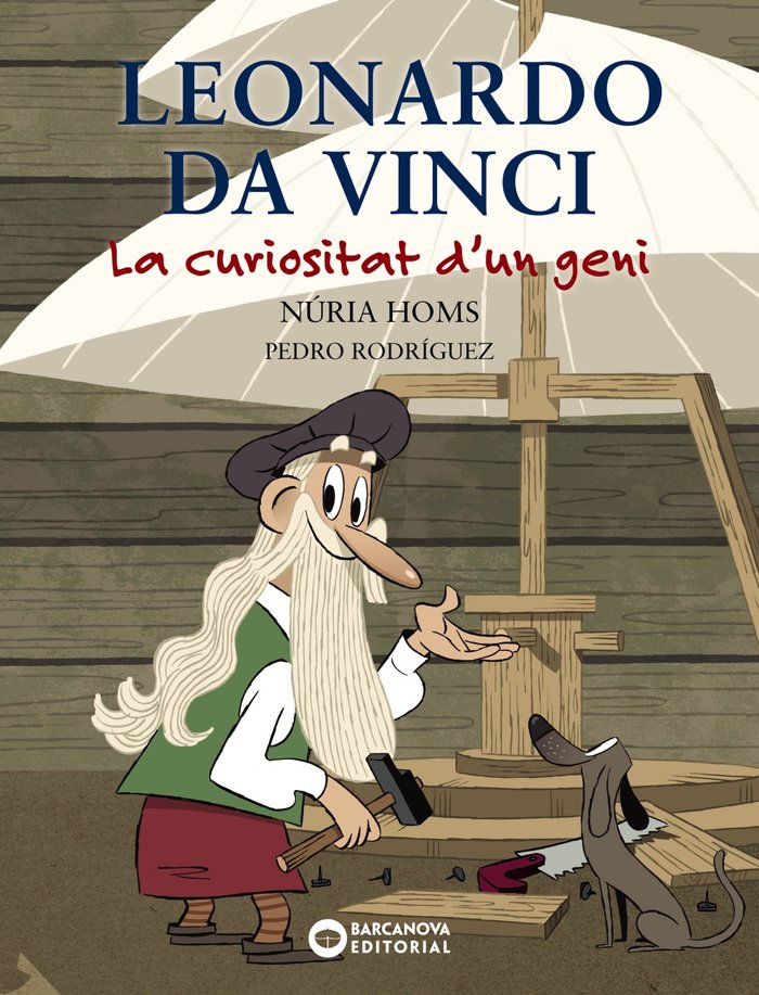 Leonardo da Vinci. La curiositat d'un geni., de Homs, Núria | portada del libro