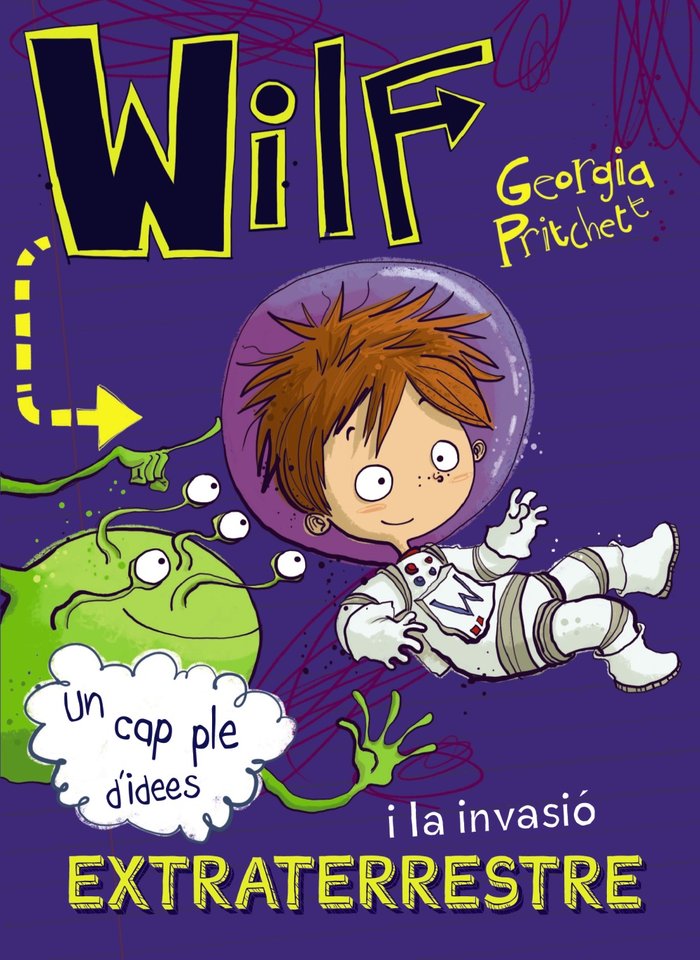 Wilf i la invasió extraterrestre, de Pritchett, Georgia | portada del libro