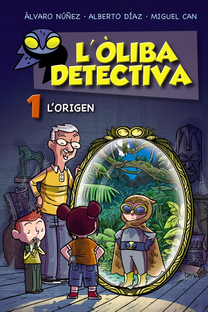 L'Òliba detectiva. L'origen, de Núñez Sagredo, Álvaro | portada del libro