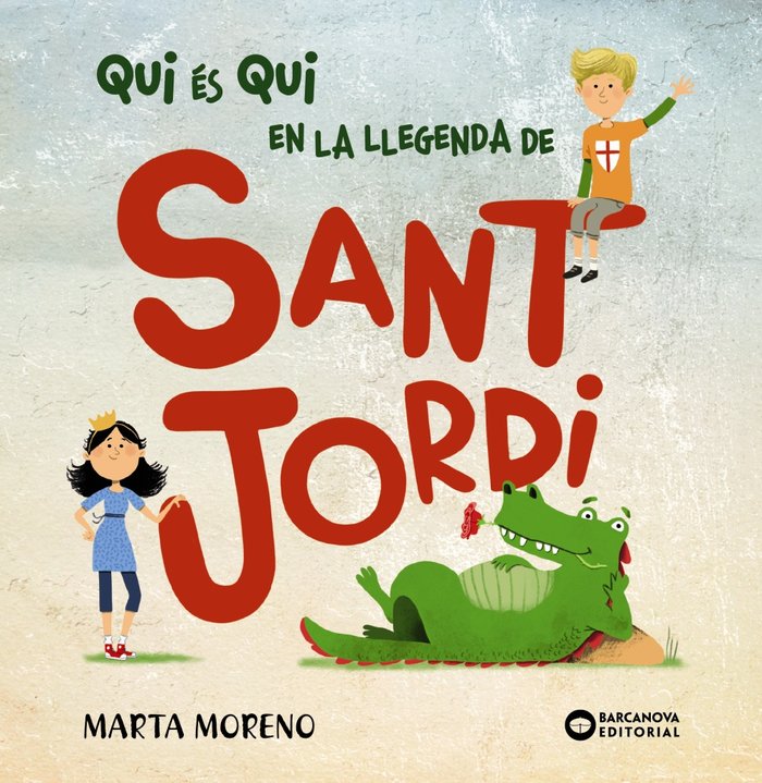 Qui és qui en la llegenda de Sant Jordi, de Barcanova, Editorial | portada del libro
