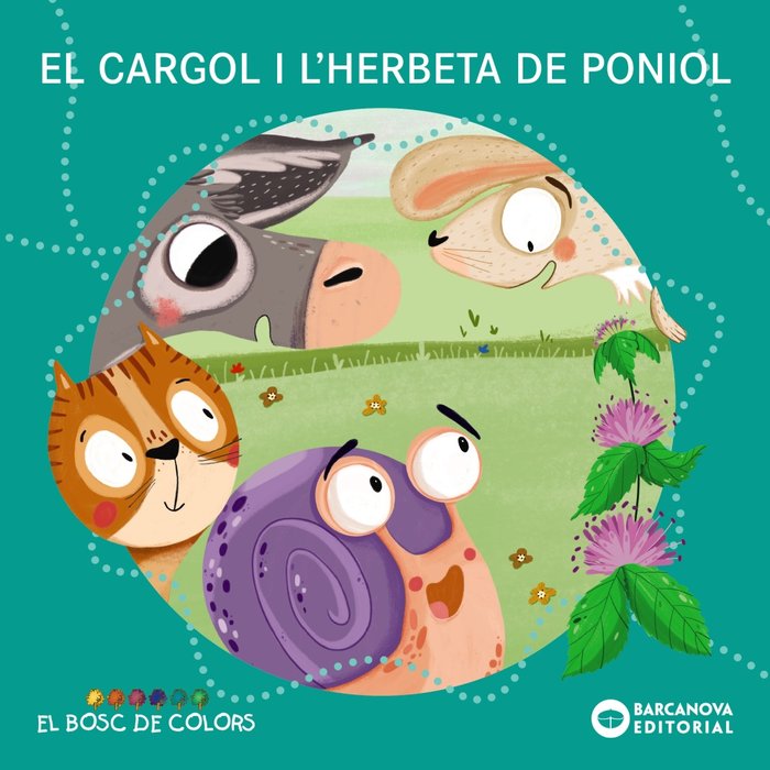 El cargol i l'herbeta de poniol, de BALDO, ESTEL | portada del libro