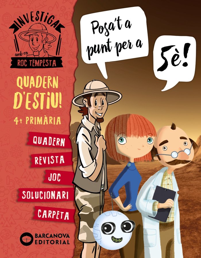 INVESTIGA AMB ROC TEMPESTA 4T. POSA'T A PUNT PER A 5E, de MURILLO, NURIA | portada del libro