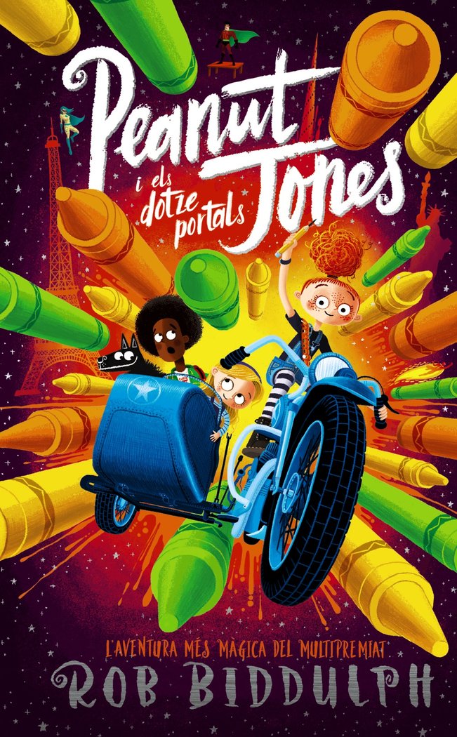 PEANUT JONES I ELS DOTZE PORTALS, de BIDDULPH, ROB | portada del libro