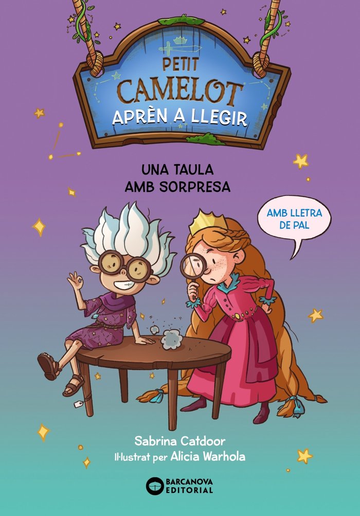 PETIT CAMELOT UNA TAULA AMB SORPRESA, de CATDOOR, SABRINA | portada del libro