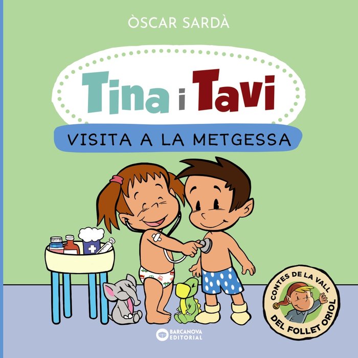 Tina i Tavi. Visita a la metgessa, de SARD·, ÃSCAR | portada del libro