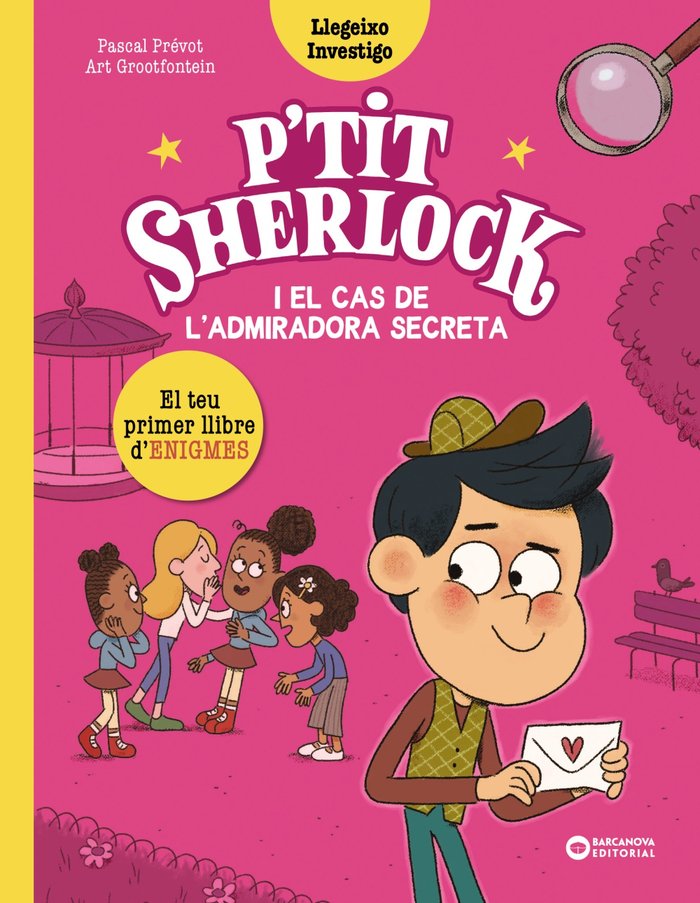 PTIT SHERLOCK LADMIRADORA SECRETA, de PREVOT, PASCAL | portada del libro