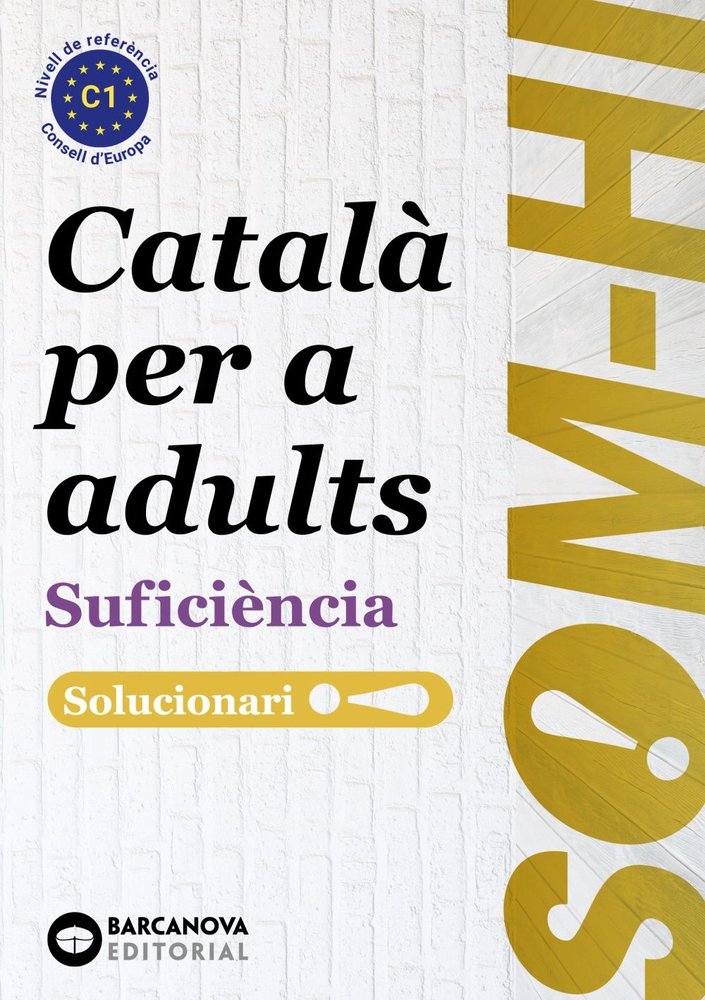 SOM-HI SUFICIENCIA SOLUCIONARI 1 2 3, de COMELLES, SALVADOR | portada del libro