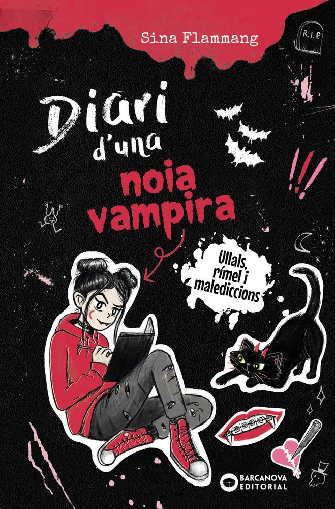 DIARI D'UNA VAMPIRESSA LA MEVA TERRIBLE HISTORIA, de FLAMMANG, SINA | portada del libro