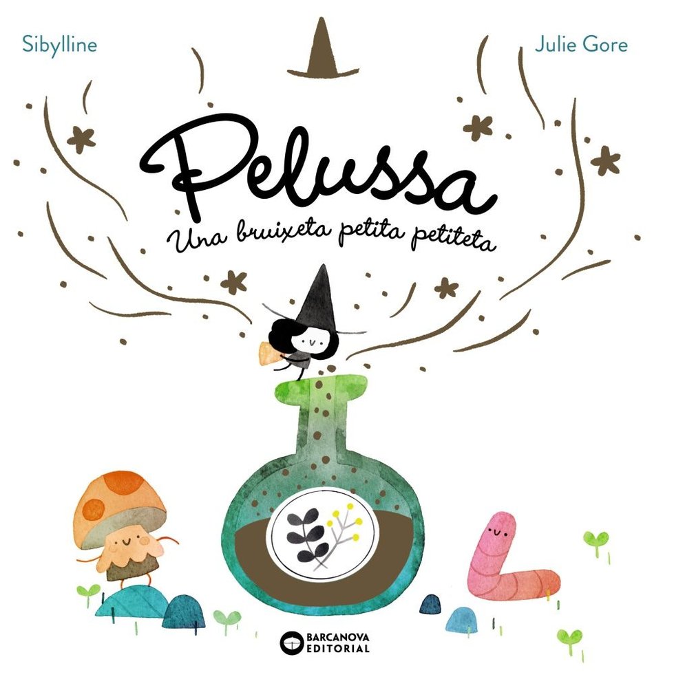 Pelussa. Una bruixeta petita petiteta, de SYBILLINE | portada del libro