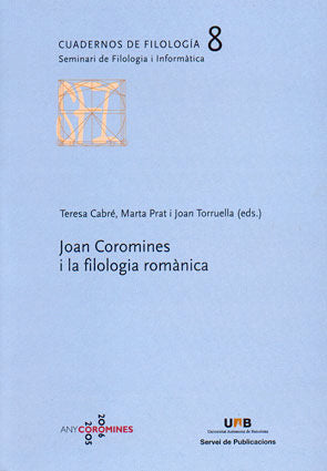 Joan Coromines i la filologia romênica, de CabrÄ | portada del libro