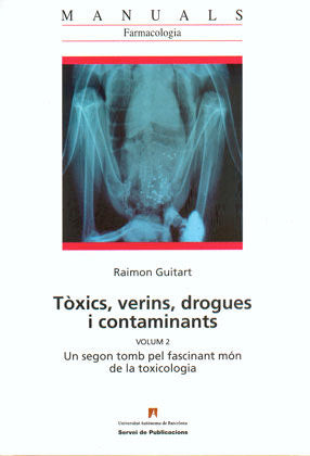 Tÿxics, verins, drogues i contaminants. Volum 2, de Guitart | portada del libro