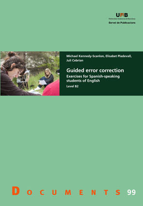 Guided error correction, de Kennedy-Scanlon, Michel | portada del libro