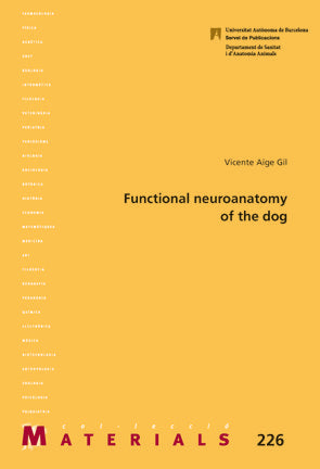 Functional neuroanatomy of the dog, de Aige Gil | portada del libro
