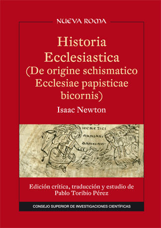 Historia Ecclesiastica, de Toribio PÄrez, Pablo | portada del libro