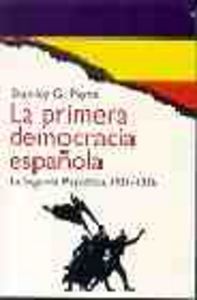 La primera democracia española, de Payne | portada del libro