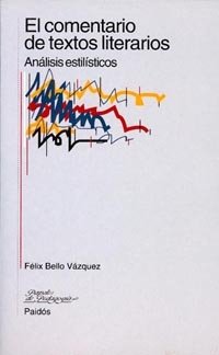El comentario de textos literarios, de Bello | portada del libro