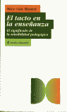 El tacto en la enseñanza, de MANEN | portada del libro