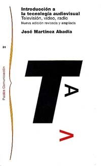 Introducción a la tecnología audiovisual, de Martínez | portada del libro