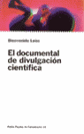 El documental de divulgación científica, de León | portada del libro