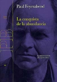 La conquista de la abundancia, de Feyerabend | portada del libro