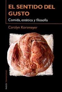 El sentido del gusto, de KORSMEYER.CAROLYN | portada del libro