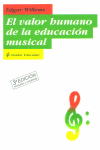 El valor humano en la educación musical, de WILLEMS | portada del libro