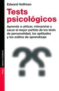 Tests psicológicos, de Hoffman | portada del libro