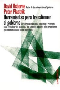 Herramientas para transformar el gobierno, de Osborne | portada del libro