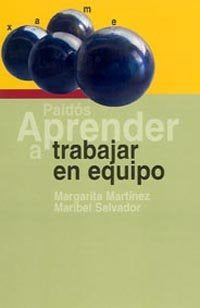 Aprender a trabajar en equipo, de Martínez | portada del libro