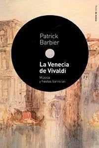 La Venecia de Vivaldi, de Barbier | portada del libro