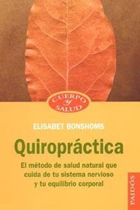 Quiropráctica, de Bonshoms | portada del libro