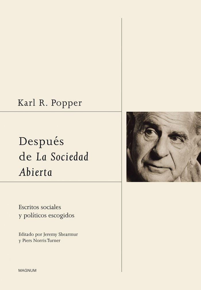Después de La sociedad abierta, de POPPER, KARL | portada del libro
