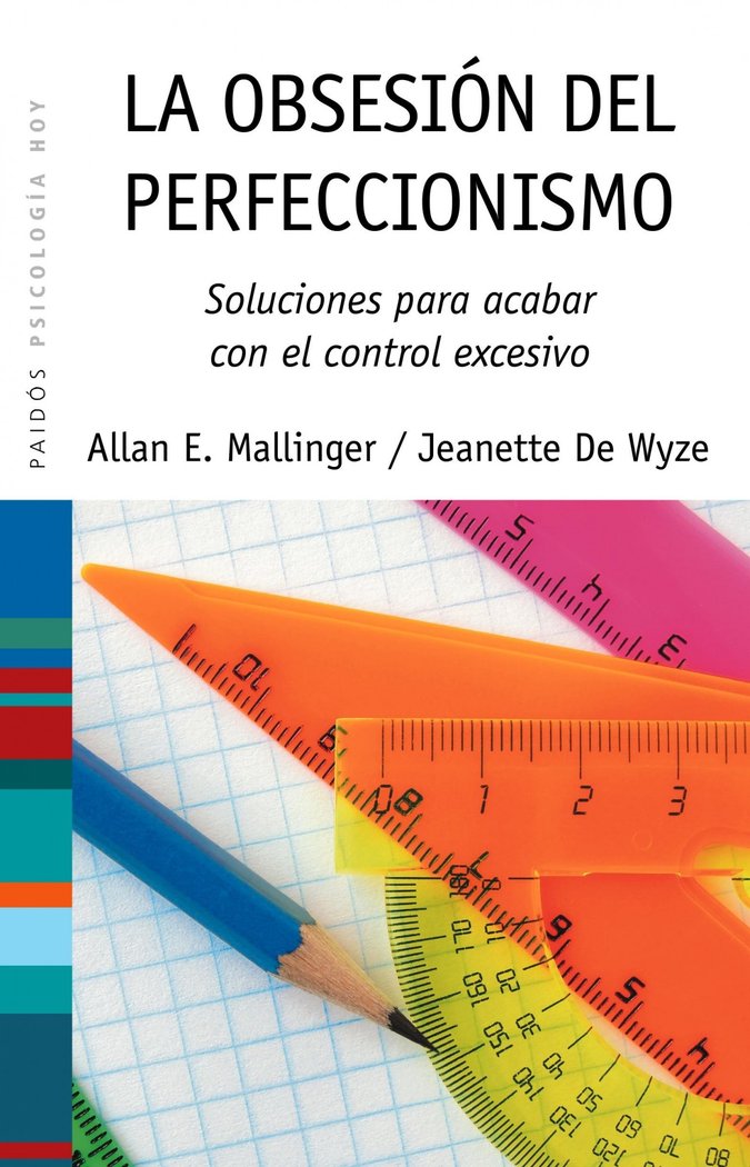La obsesión del perfeccionismo, de Mallinger, Allan E. | portada del libro