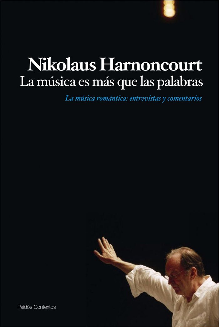 La música es más que las palabras, de Harnoncourt, Nikolaus | portada del libro